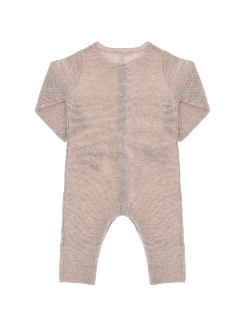 Tartine Et Chocolat Gebreide jumpsuit met knopen Beige