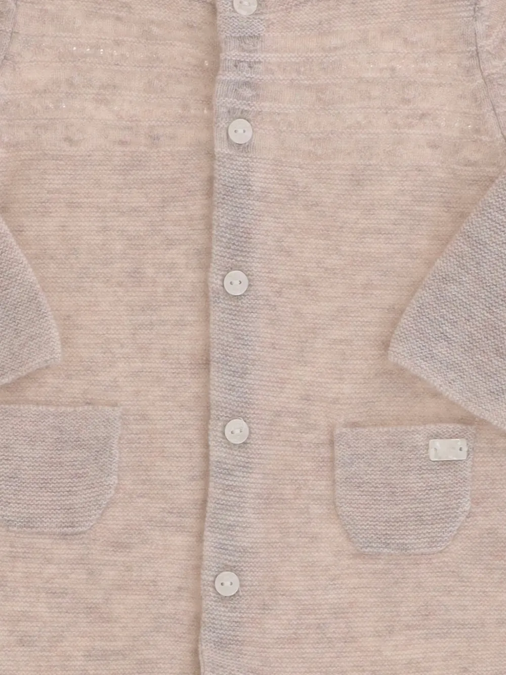 Tartine Et Chocolat Gebreide jumpsuit met knopen Beige