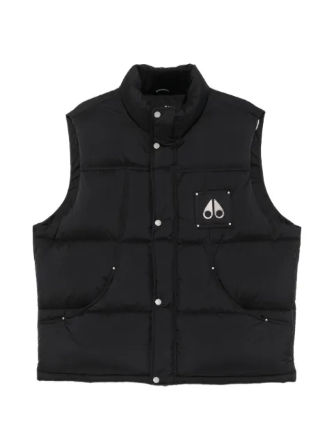 Moose Knuckles Everest logo-patch gilet
