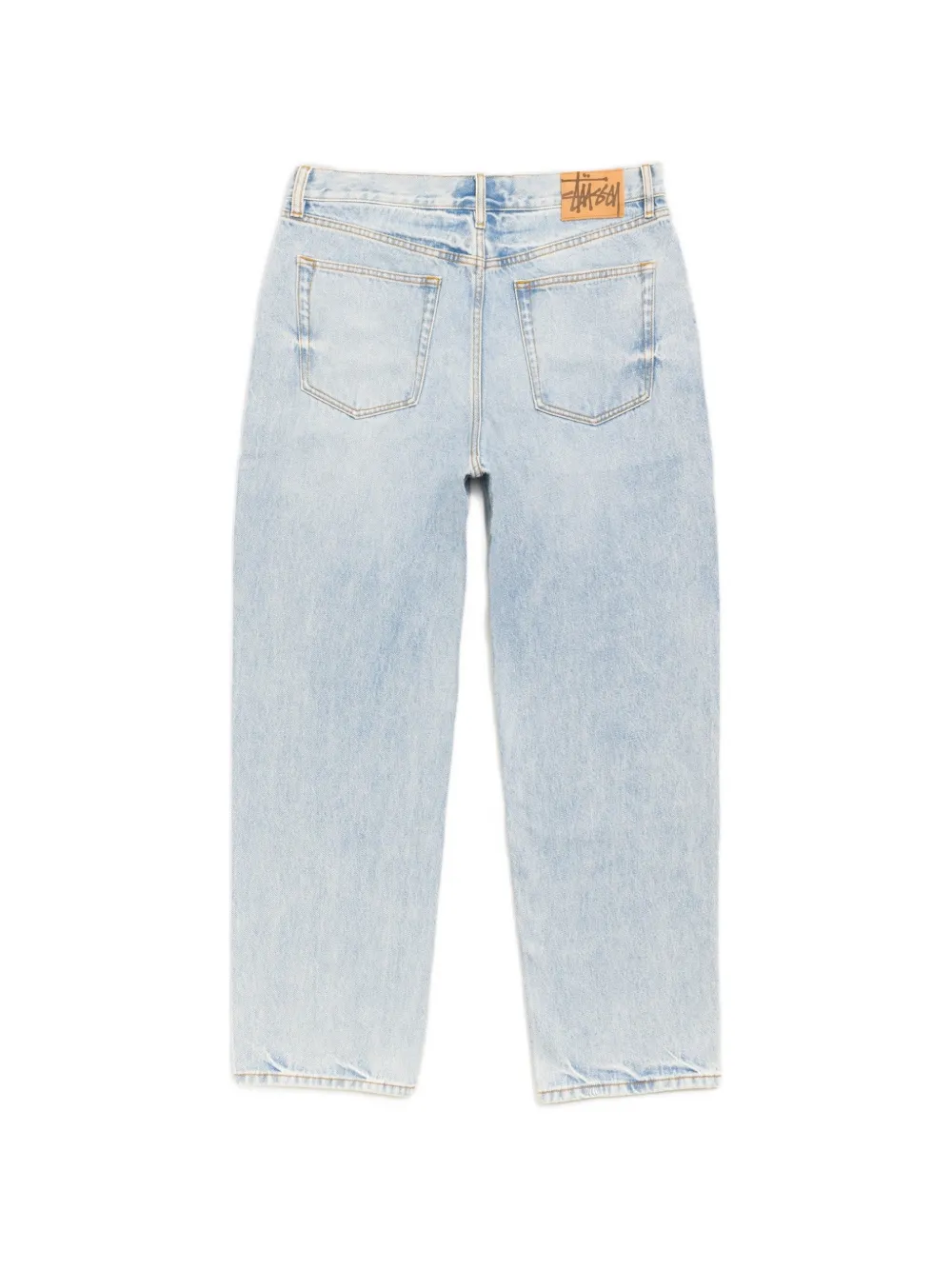 Stüssy Big Ol' Jean jeans met verwassen effect Blauw