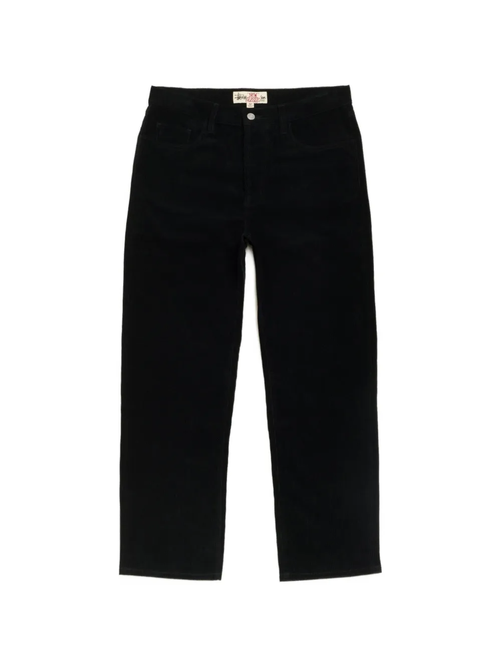 Stüssy New Classic corduroy straight-leg trousers - Nero