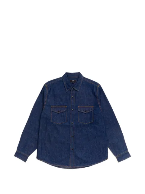 Stüssy denim Western shirt