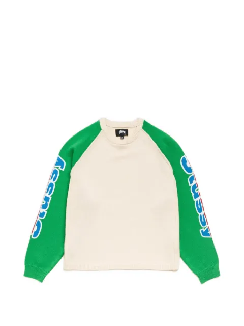 Stüssy two-tone raglan sweater