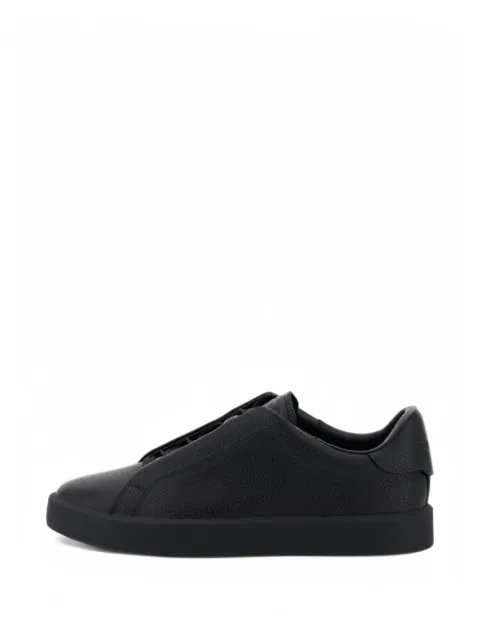 Boggi Milano Essence trainers in grained leather