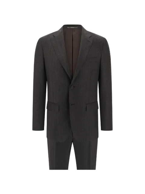 Boggi Milano pinstriped wool suit