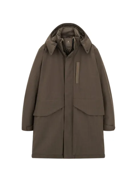 Boggi Milano long jacket in technical wool