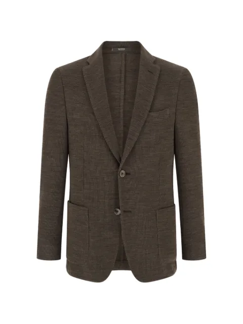 Boggi Milano blazer micro structured wool