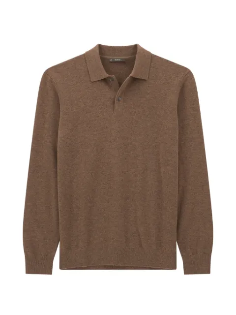 Boggi Milano polo en maille de cachemire et laine