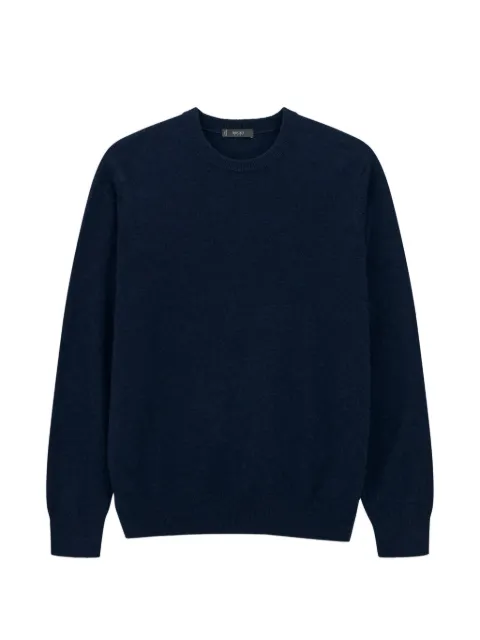 Boggi Milano crew-neck sweater in wool and cashmere