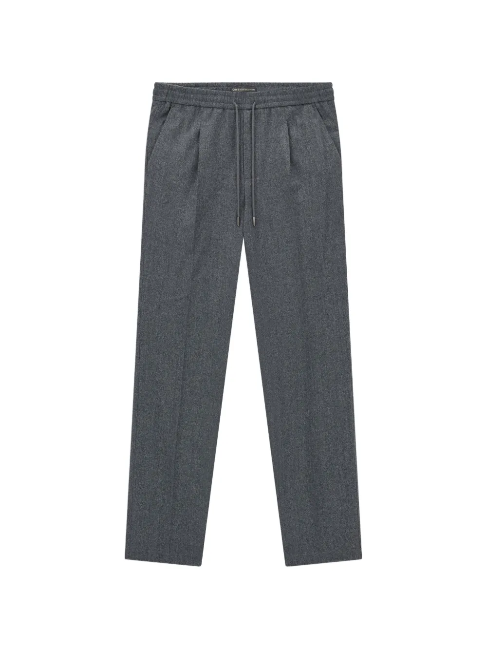 Boggi Milano City trousers in flannel - Gris