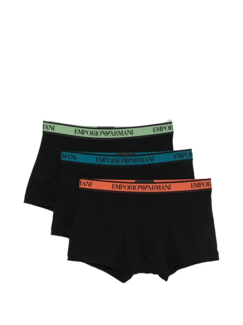 Emporio Armani logo-waistband boxers (pack of three)
