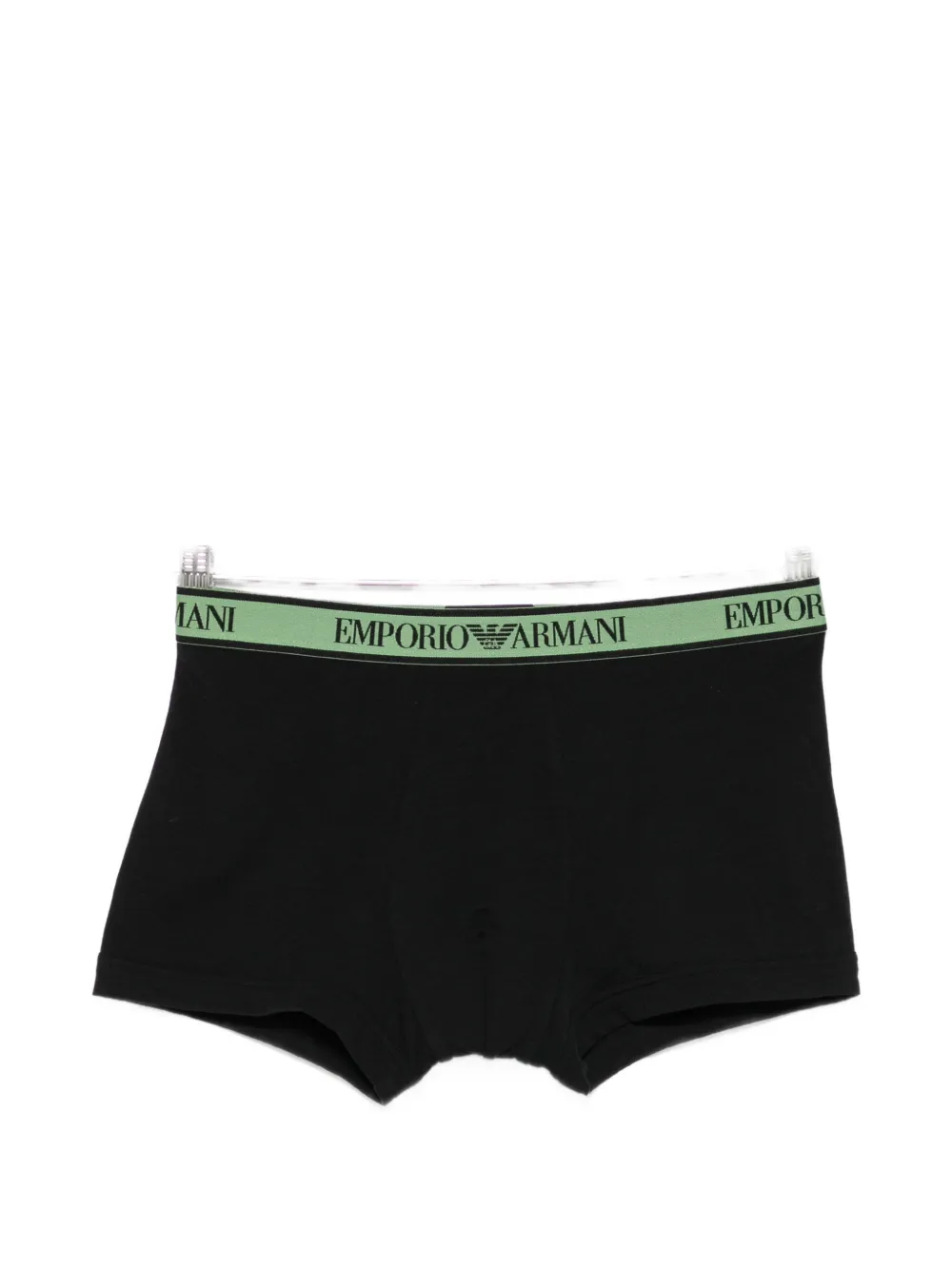 Emporio Armani logo-waistband boxers (pack of three) Zwart