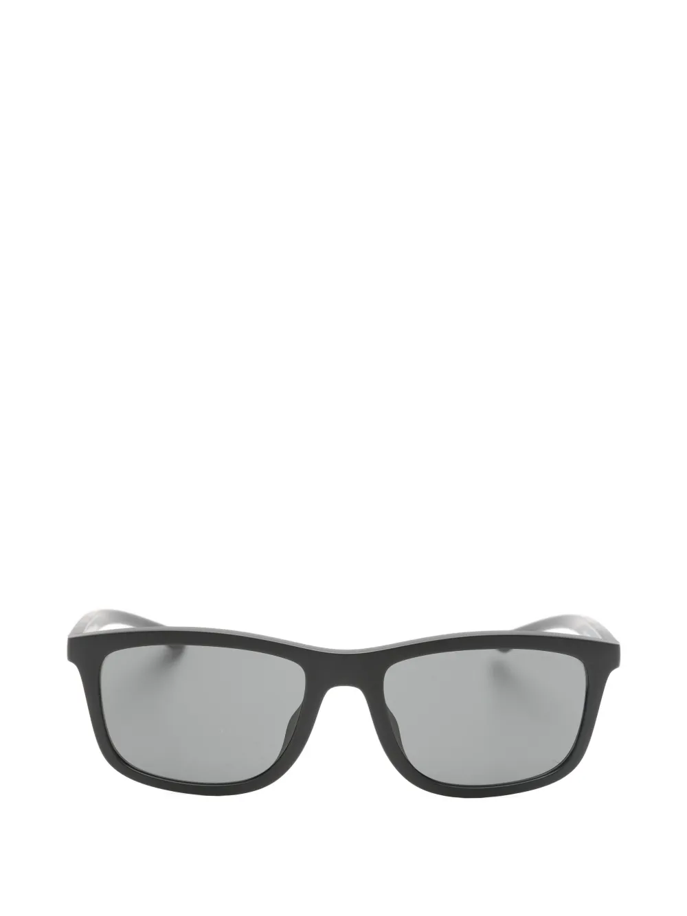 Emporio Armani rectangle-frame sunglasses - Schwarz