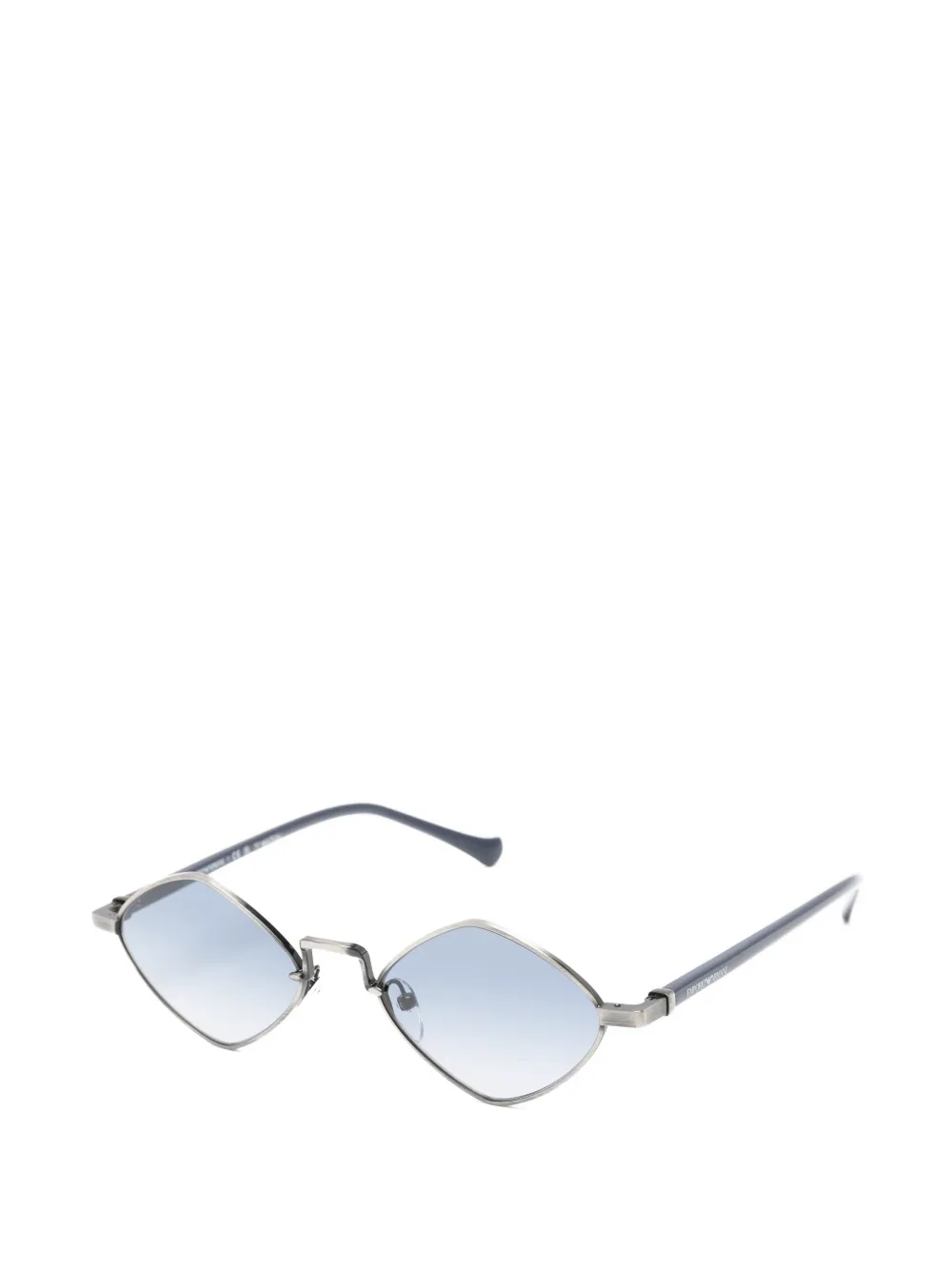 Emporio Armani geometric-frame sunglasses Zilver
