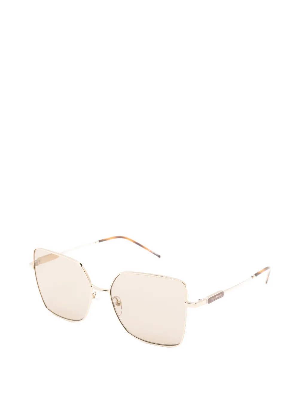 Emporio Armani geometric-frame sunglasses Goud