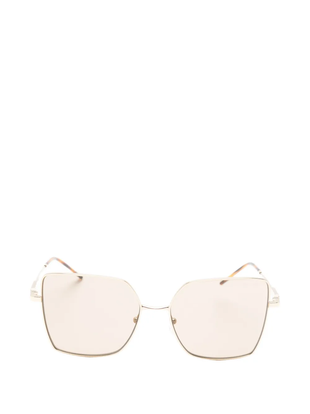 Emporio Armani geometric-frame sunglasses Goud