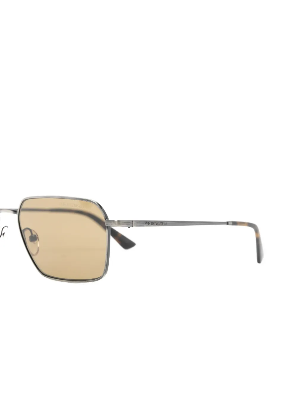 Emporio Armani geometric-frame sunglasses Grijs