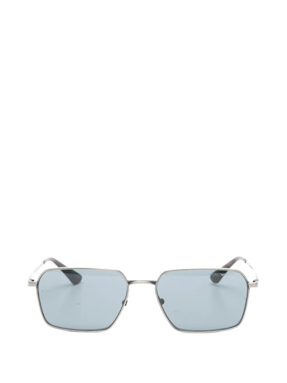 Emporio Armani geometric-frame sunglasses Grijs