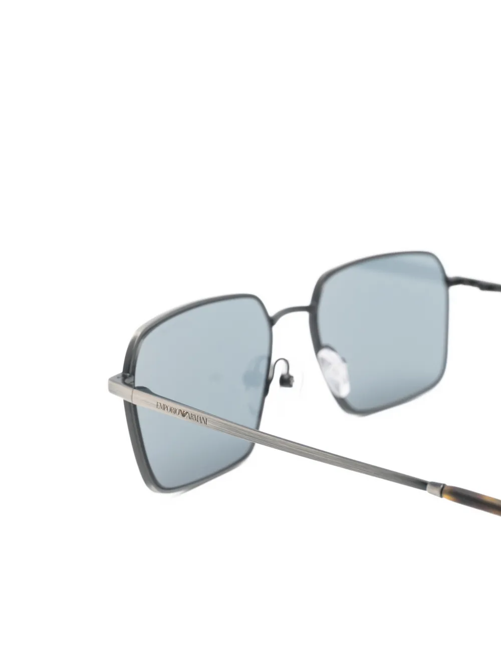 Emporio Armani geometric-frame sunglasses Grijs