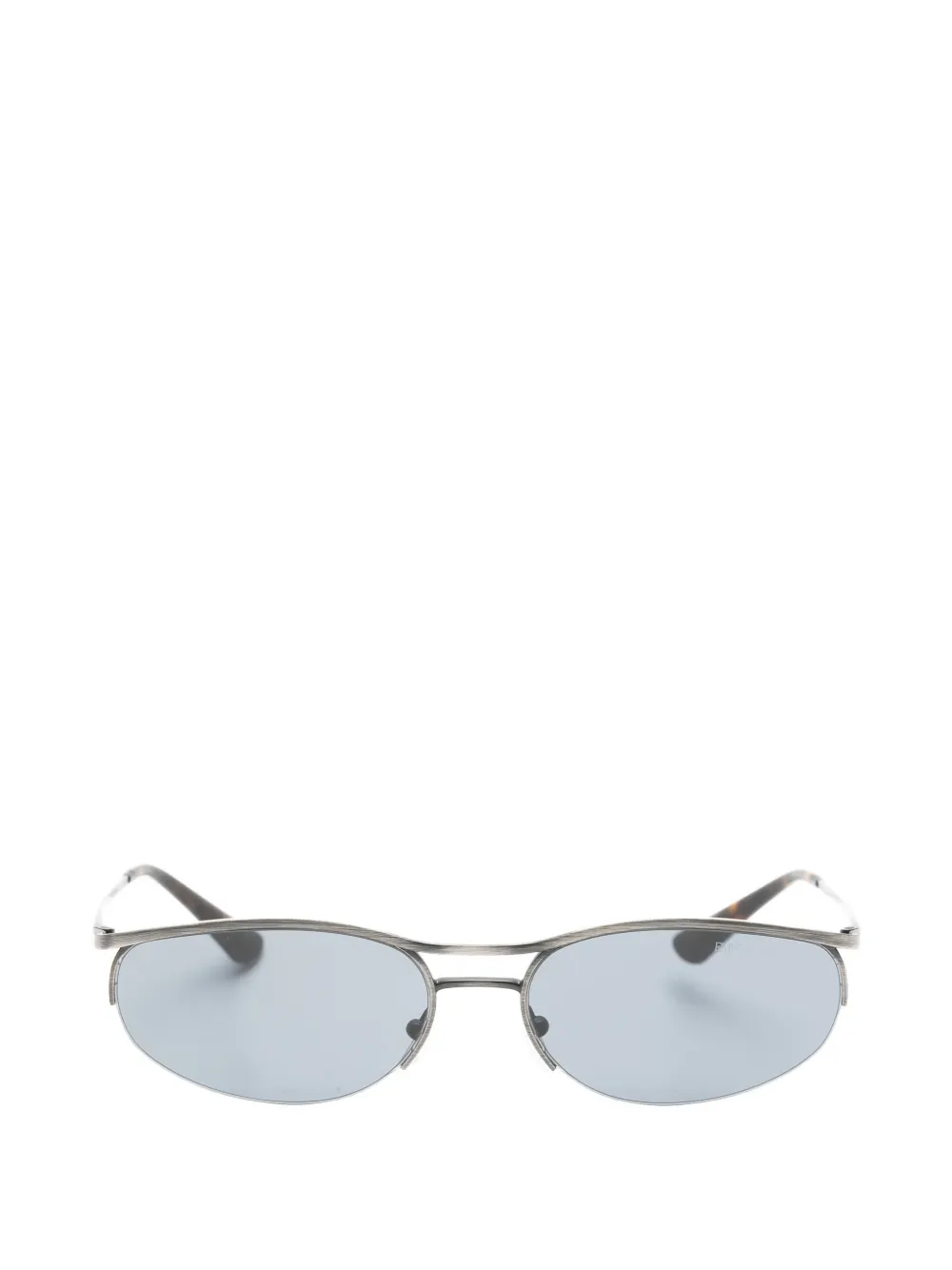 Emporio Armani oval-frame sunglasses Grijs