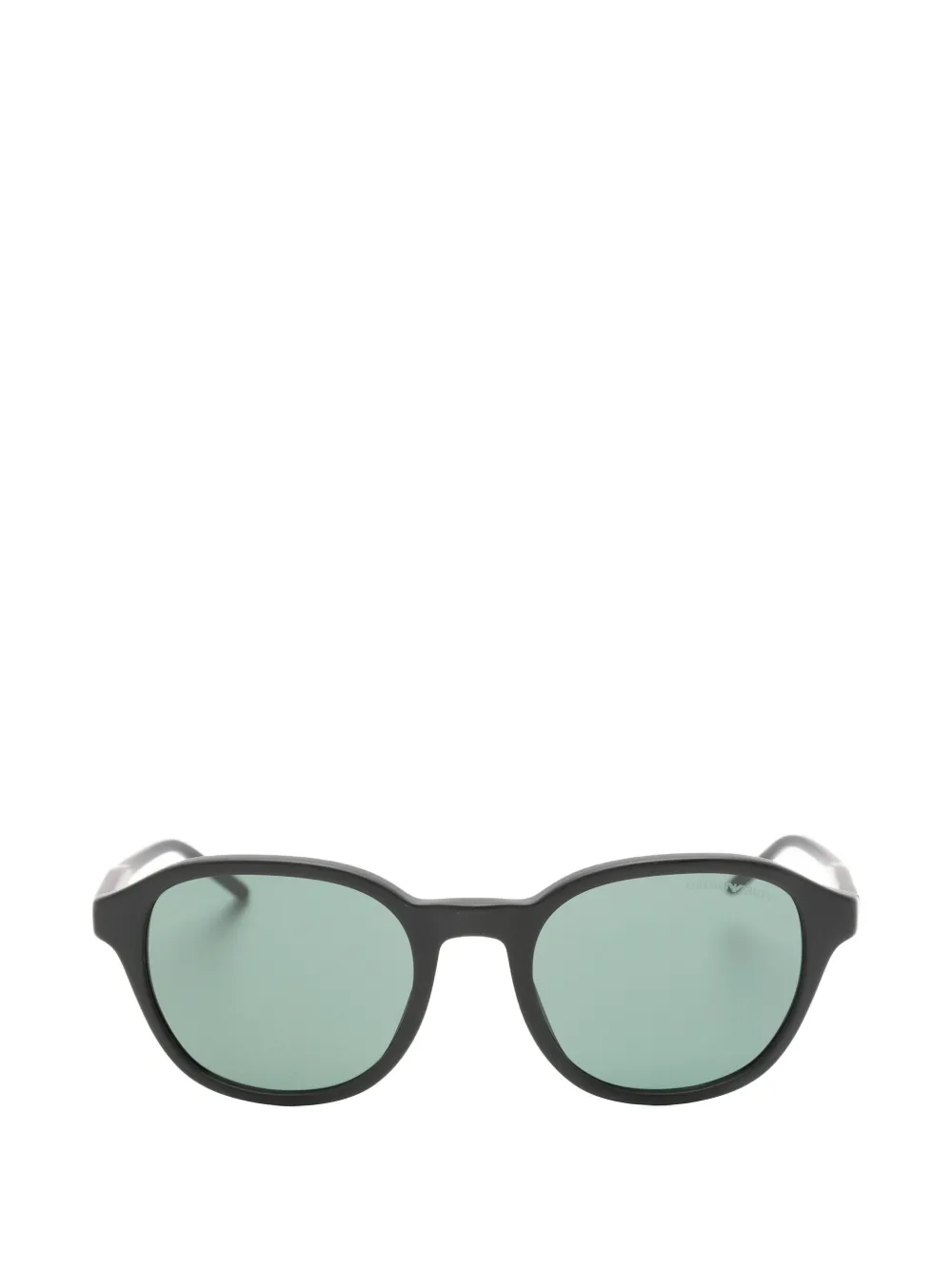 Emporio Armani round-frame sunglasses Zwart