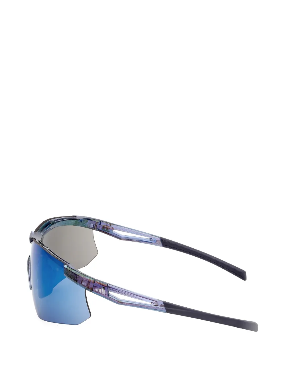adidas Zonnebril met schild montuur Blauw