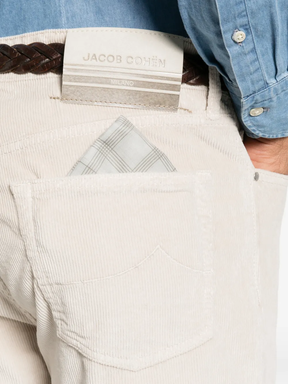Jacob Cohën corduroy jeans Grijs