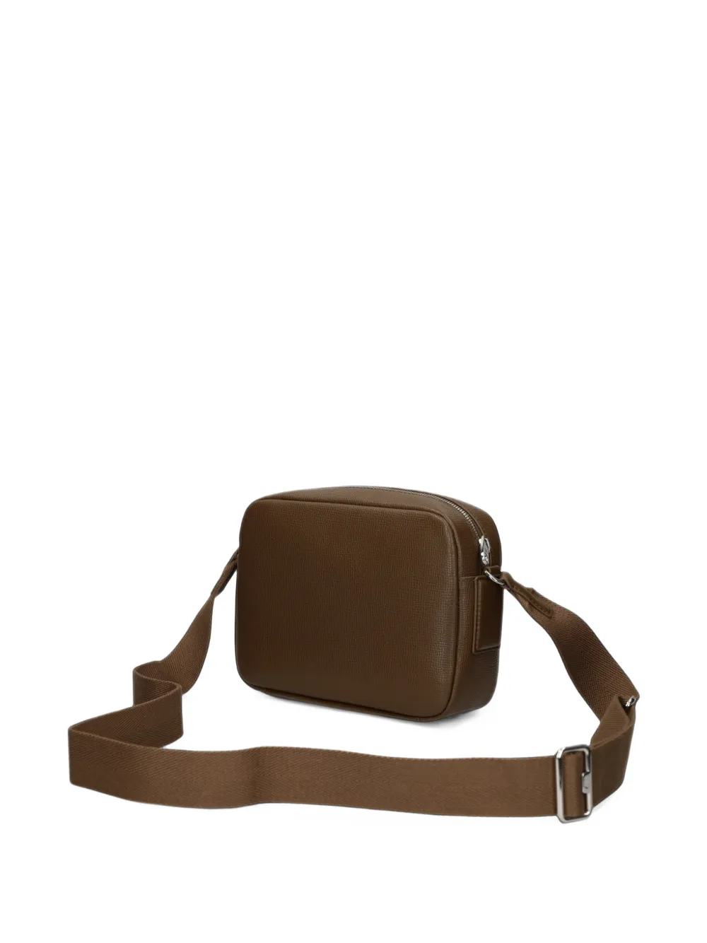 Lacoste Schoudertas met logoplakkaat Bruin