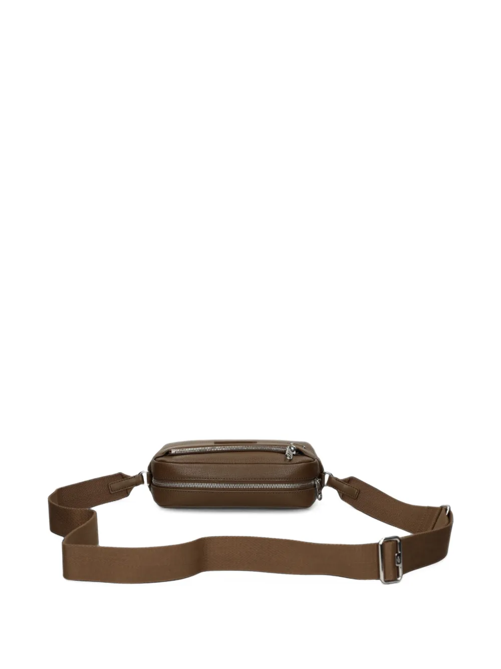 Lacoste Schoudertas met logoplakkaat Bruin