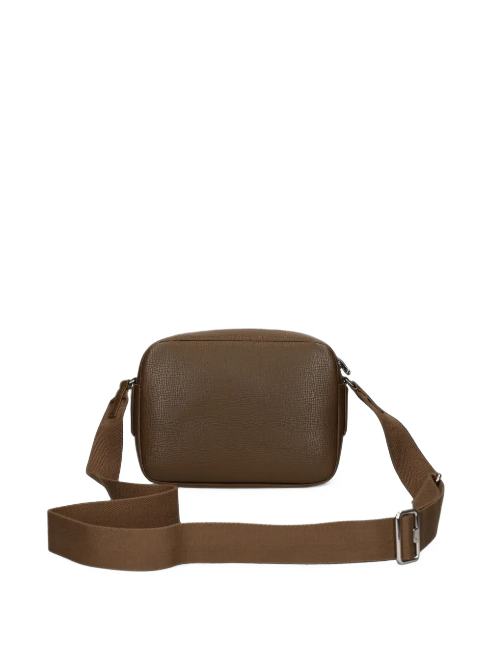 Lacoste Schoudertas met logoplakkaat Bruin