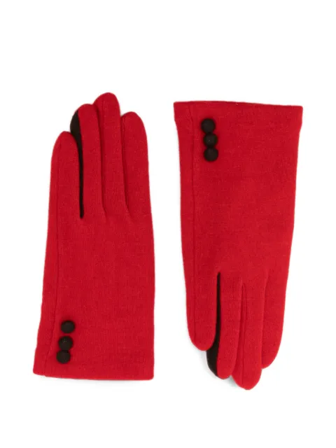 L'APERO Bobigny button-embellished gloves