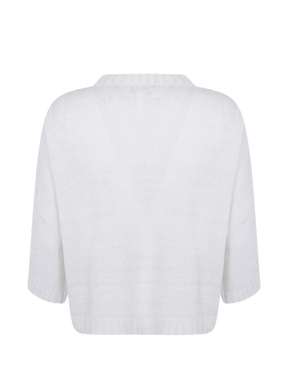 Fabiana Filippi fine-knit wool sweater Wit