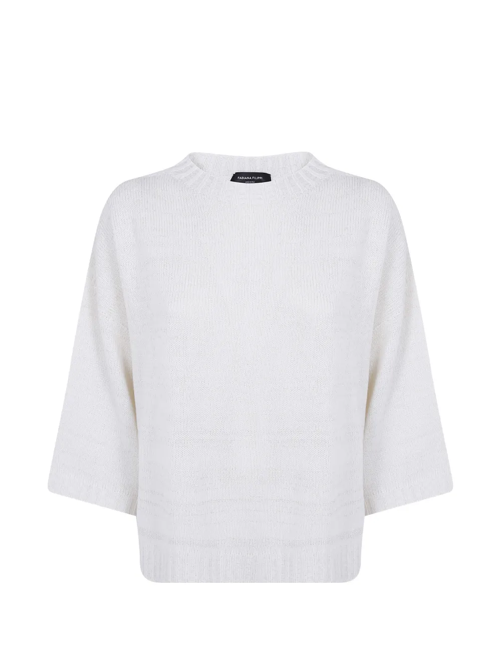 Fabiana Filippi fine-knit wool sweater Wit