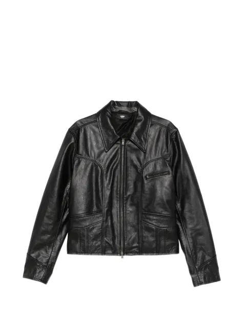 AMIRI chamarra con canesú estilo western