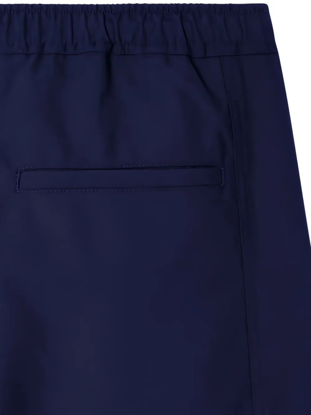 American Vintage Ayany elasticated-waistband trousers Blauw