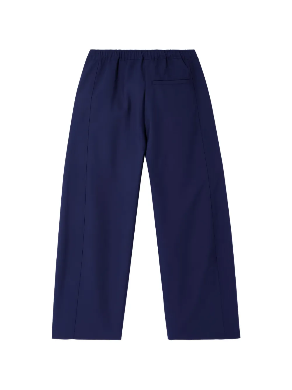 American Vintage Ayany elasticated-waistband trousers Blauw