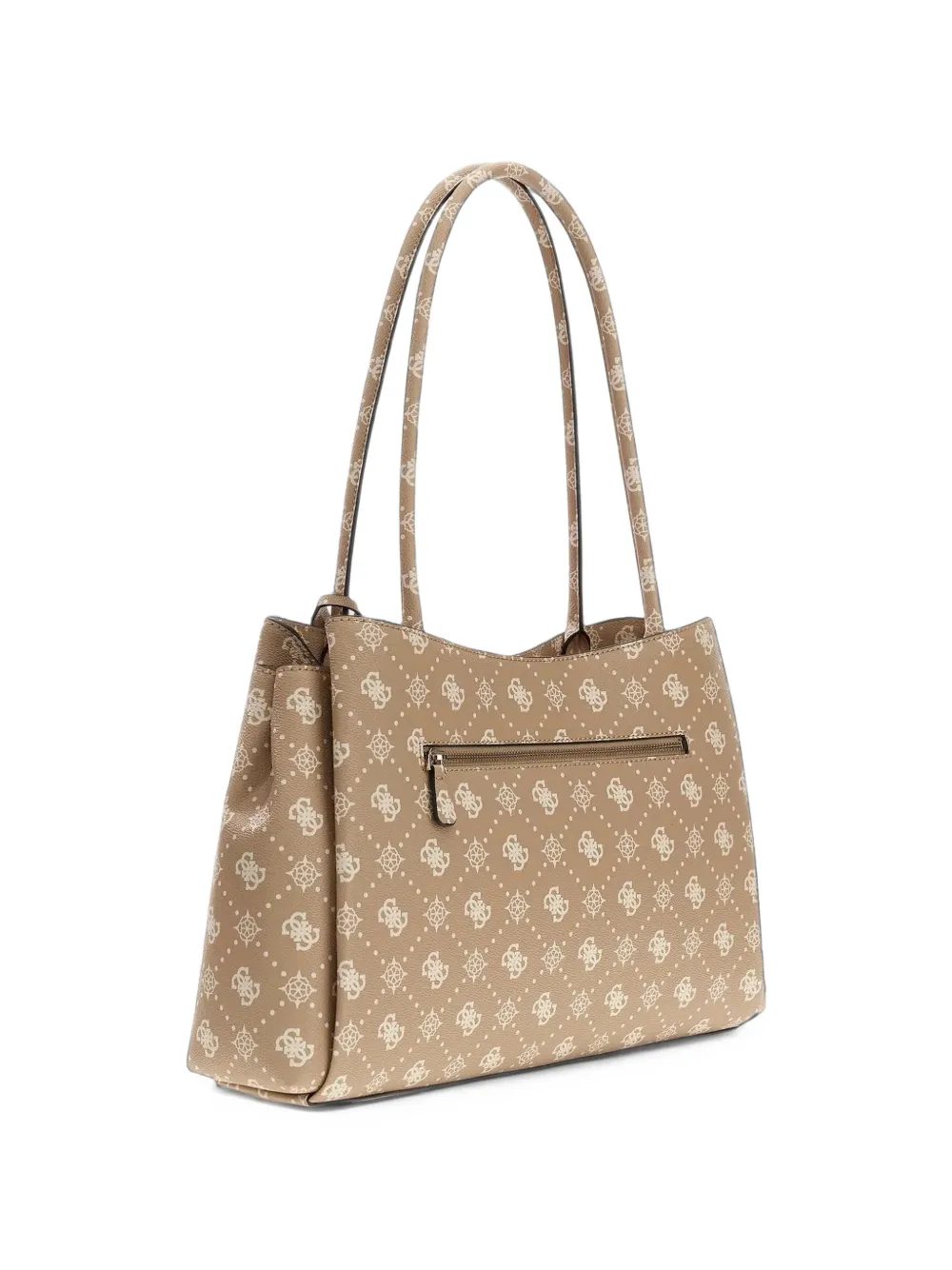 GUESS USA Emelie Logo handbag Beige