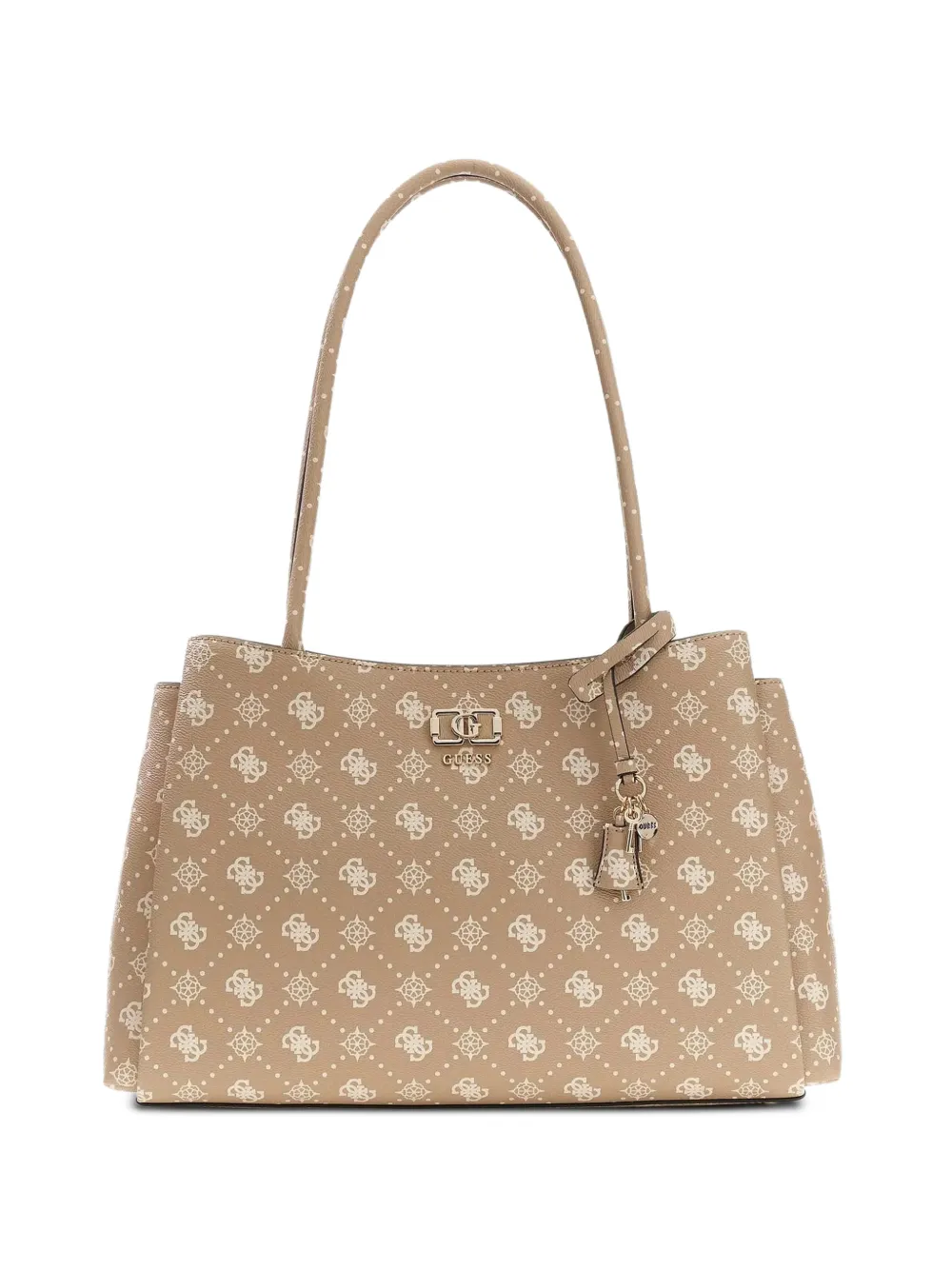 GUESS USA Emelie Logo handbag Beige