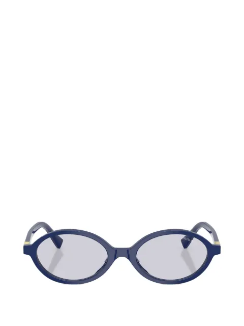 Miu Miu Eyewear lunettes de soleil à monture ovale