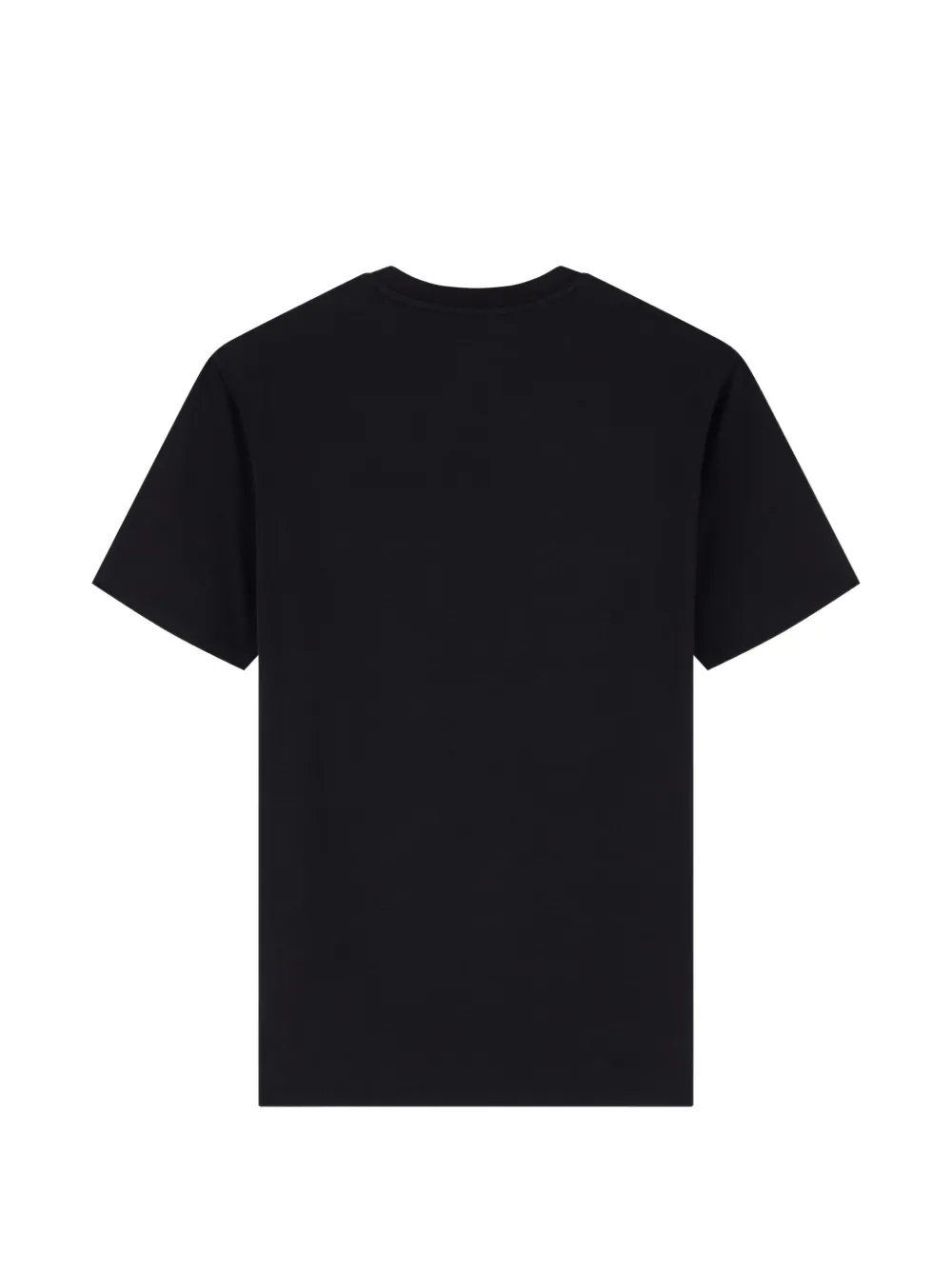 Armani Exchange logo-print T-shirt Zwart