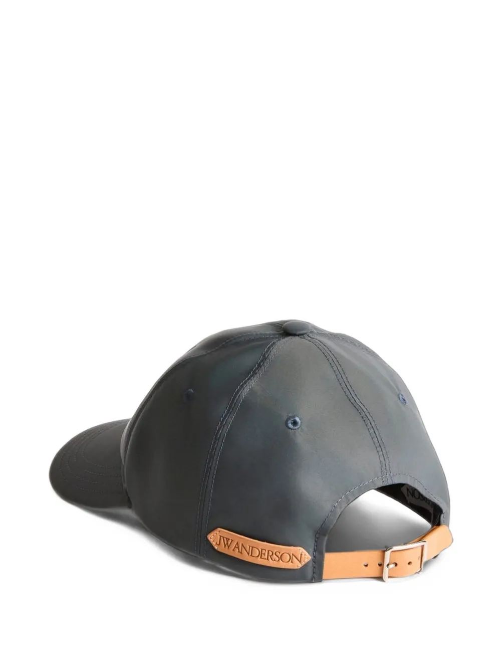 JW Anderson logo-embroidered baseball cap Grijs