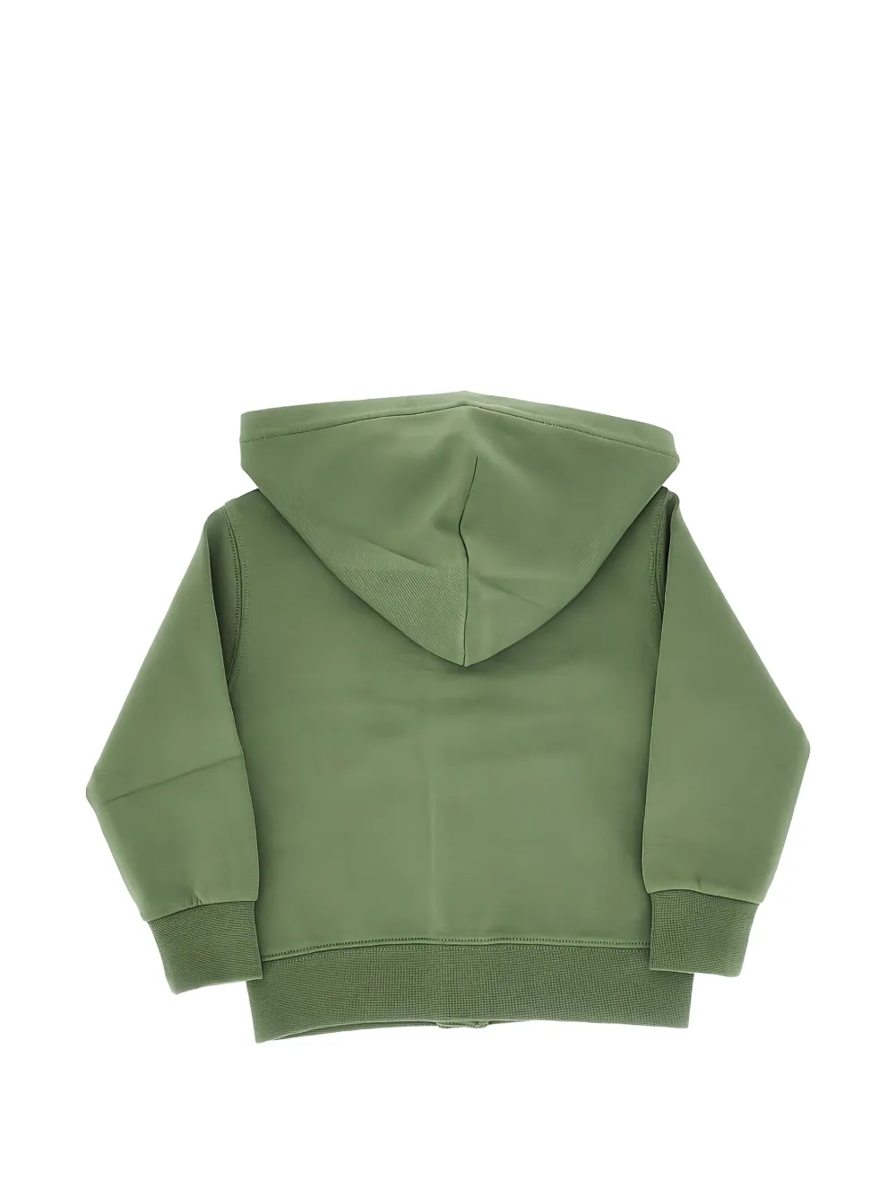 POLO RALPH LAUREN KIDS embroidered Polo Pony zip-up hoodie Groen