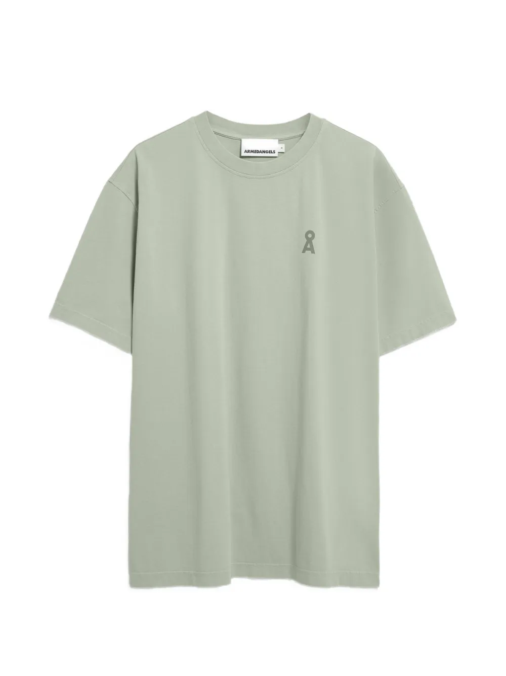 ARMEDANGELS Å Maarkos logo-print T-shirt - Vert ARMEDANGELS Å Maarkos logo-print T-shirt - Vert