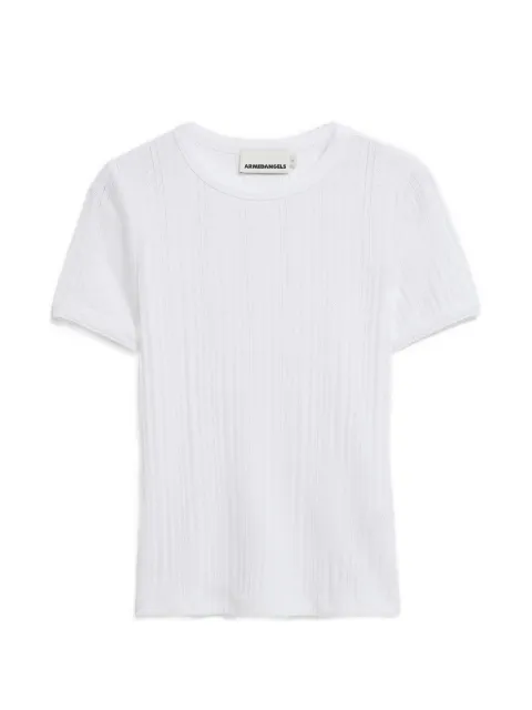 ARMEDANGELS pointelle-knit ribbed T-shirt
