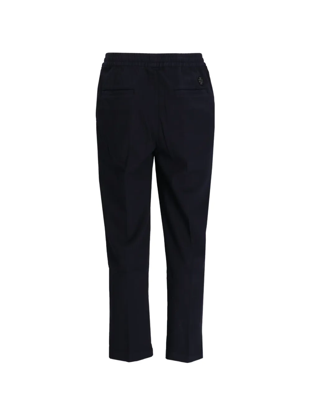 Jacob Cohën drawstring elasticated tailored trousers Zwart