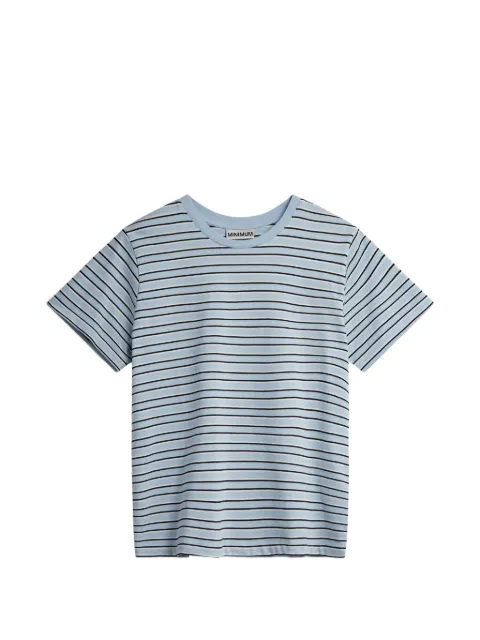 MINIMUM Lilou striped cotton T-shirt