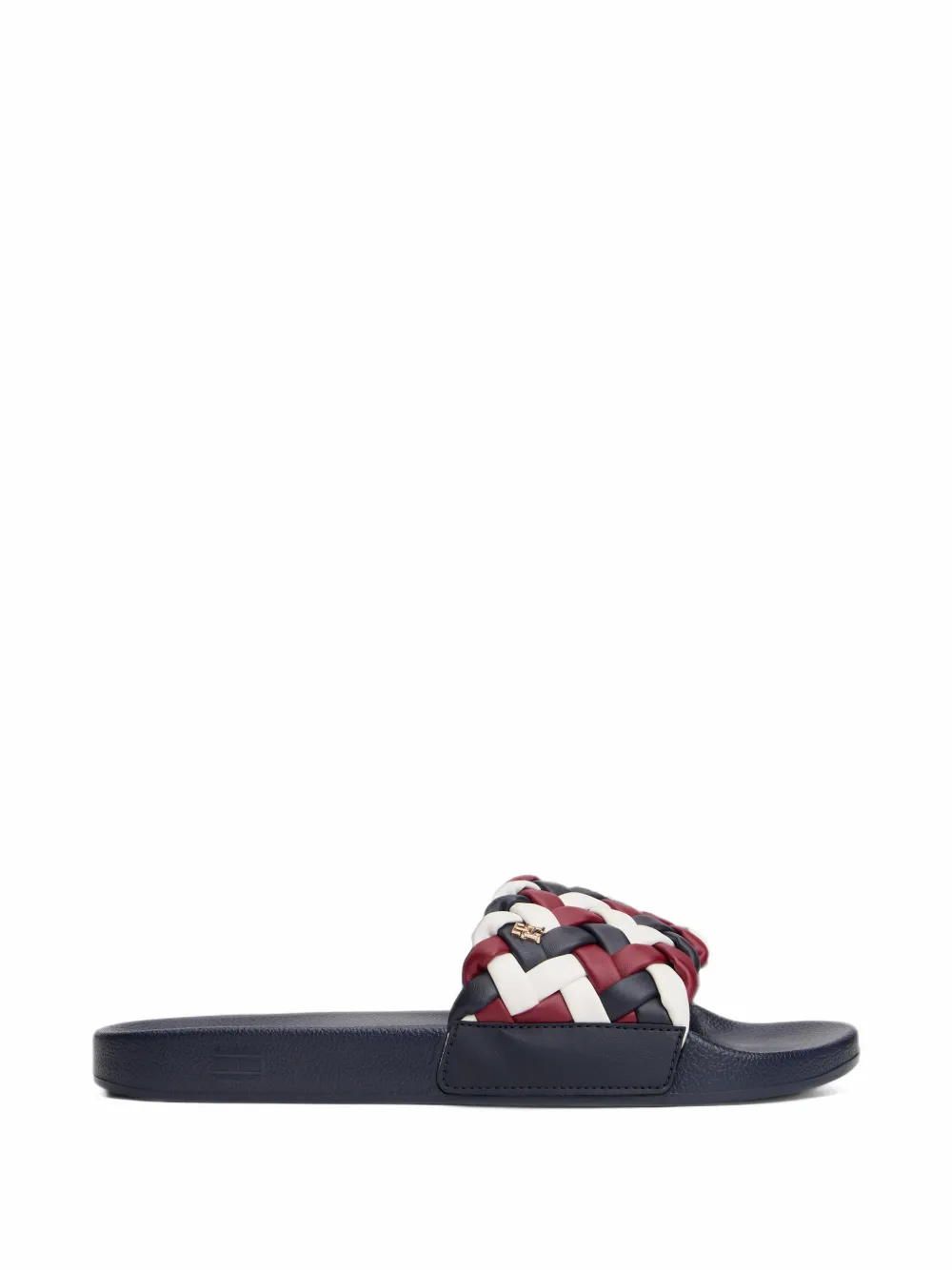 Tommy Hilfiger braided slides - Blau