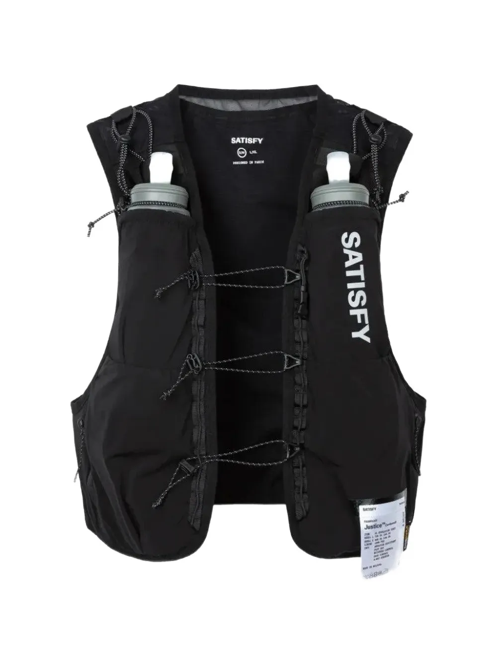 Satisfy TechSilk Drift Cordura 5L hydration vest - Noir
