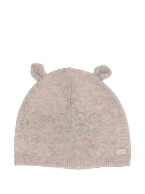 Tartine Et Chocolat cable-knit ear-detail beanie hat