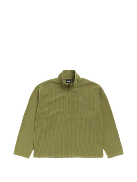 Stüssy textured quarter-zip sweatshirt